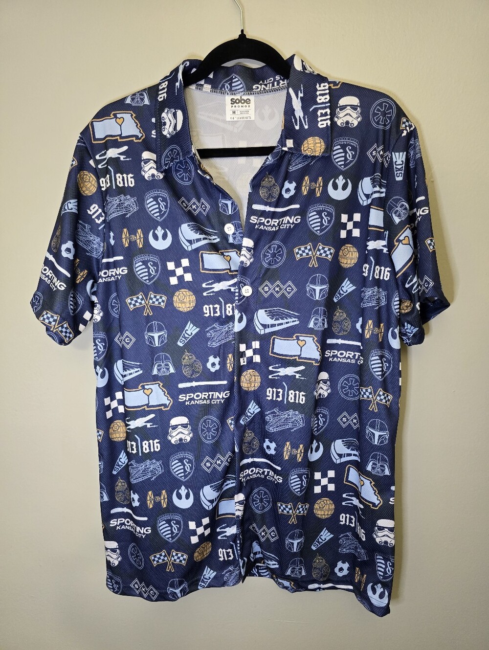 KC Sporting X Star Wars Hawiian Shirt
